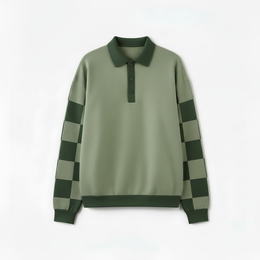 Retro Sweater Product Image - Regular Fit